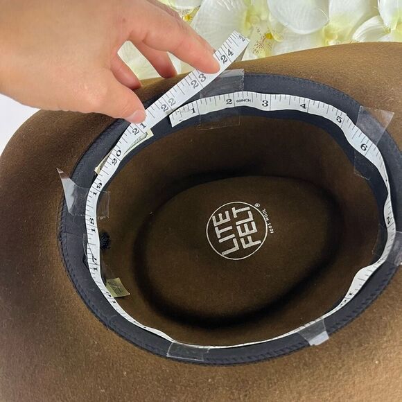 Britches Mens Wool hat size Medium Lite Felt Country gentlemen - Picture 8 of 12